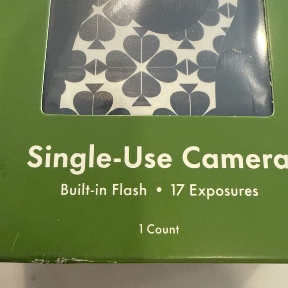 Spade Floral Disposable Camera Black/Cream - kate spade new york x Target - Picture 4 of 5